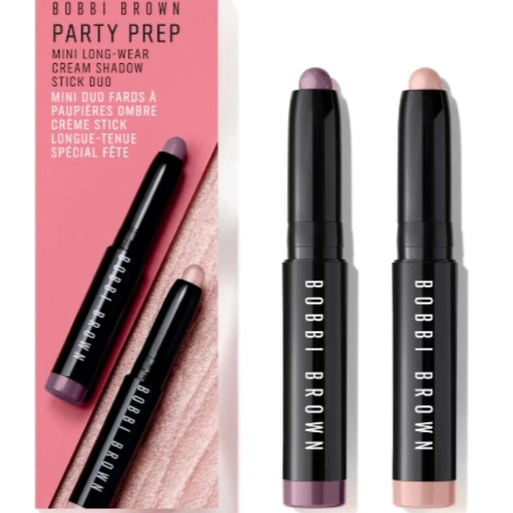 BOBBI BROWN Party Prep Mini Long-Wear Cream Shadow Stick Duo